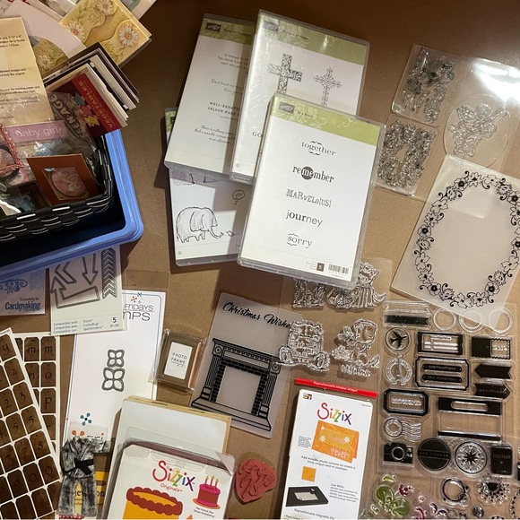 Stamping, Scrapbooking and Arts and Crafts Bundle Lot - Picture 5 of 7